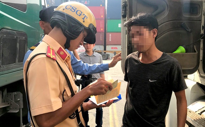 Bình Thuận phát hiện nhiều lái xe dương tính với ma túy