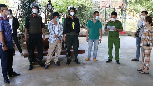Bắt “trùm cờ bạc” ngàn tỷ Võ Hoài Thanh, thu giữ súng và ma túy - Ảnh 1. Bắt “trùm cờ bạc” ngàn tỷ Võ Hoài Thanh, thu giữ súng và ma túy - Ảnh 1.