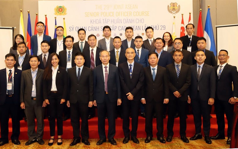 Cảnh sát các nước ASEAN tập huấn phòng chống tội phạm
