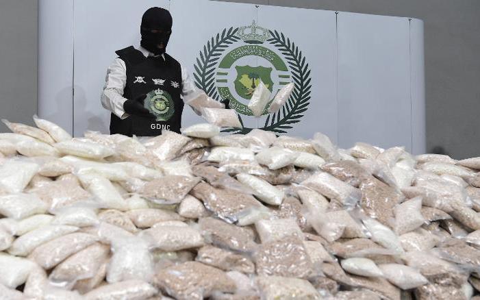 Ả Rập Xê Út bắt giữ kỷ lục 47 triệu viên amphetamine giấu trong lô hàng bột mì