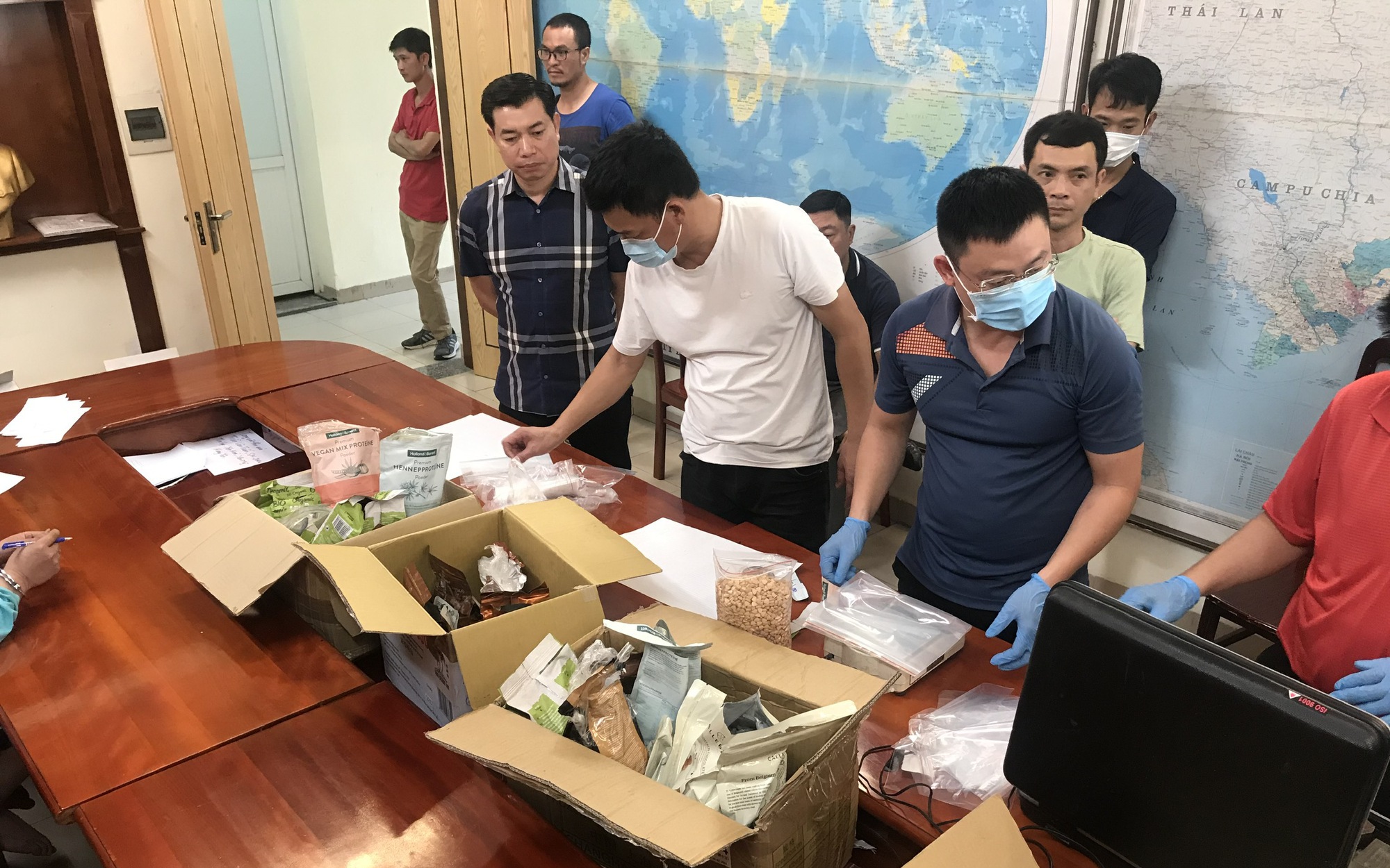 Công an Hà Nội triệt phá đường dây nhập ma tuý từ châu Âu, thu giữ 62 kg