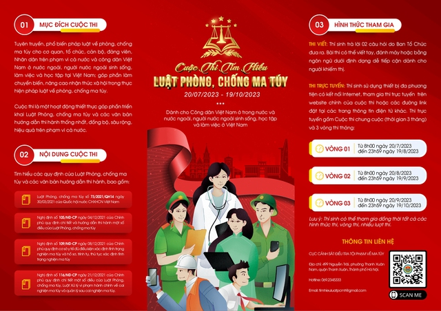 Hơn nửa triệu lượt thí sinh tham gia cuộc thi Tìm hiểu Luật Phòng, chống ma tuý - Ảnh 1.