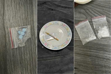 Bắt quả tang nhóm thanh niên tổ chức 'tiệc ma tuý' trong phòng ngủ- Ảnh 2.