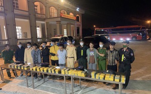 Bốn đối tượng vận chuyển 115 bánh heroin từ Lào về Việt Nam