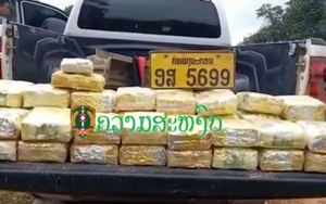 Lào và Campuchia triệt phá vụ ma túy lớn