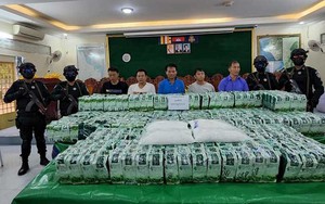 Campuchia bắt giữ số đối tượng, lượng ma túy tăng đột biến