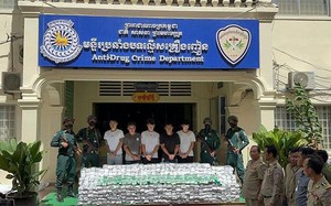 Campuchia bắt hơn 14,7 nghìn nghi phạm ma túy trong 9 tháng