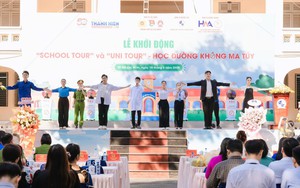 TPHCM: Khởi động chương trình 'School Tour' và 'Uni Tour', học đường không ma túy