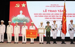 Lực lượng chức năng phòng, chống ma túy Thanh Hóa đón nhận Danh hiệu Anh hùng
