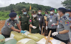 Myanmar liên tục đột kích nhiều cơ sở sản xuất ma túy lớn