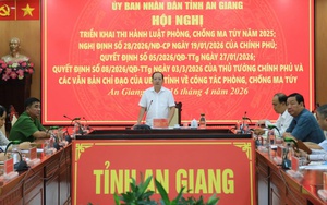 An Giang phấn đấu đạt ít nhất 50% xã, phường, đặc khu không ma túy trong năm 2026