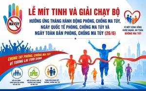 Lan tỏa quyết tâm xây dựng xã, phường không ma túy từ Lễ mít tinh và Giải chạy cộng đồng