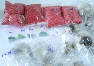Nhiều đối tượng tàng trữ trái phép chất ma túy sa lưới