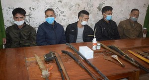 60 công an 'quét' sạch hàng loạt điểm bán lẻ ma túy ở xã vùng cao Nghệ An