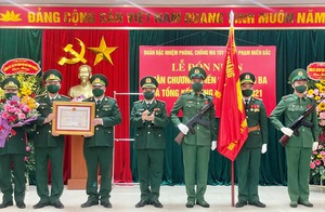 Đoàn Đặc nhiệm Phòng, chống ma túy và tội phạm miền Bắc đón nhận Huân chương chiến công Hạng Ba