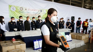 Thái Lan thu giữ gần 900 kg methamphetamine tinh thể