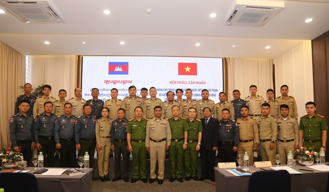 Nâng cao năng lực cho lực lượng phòng chống ma túy Campuchia - Ảnh 2.