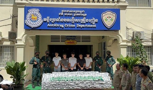 Campuchia bắt hơn 14,7 nghìn nghi phạm ma túy trong 9 tháng - Ảnh 1.