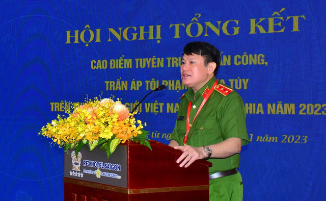 Việt Nam - Campuchia: Phối hợp triển khai, mở các cao điểm tấn công tội phạm ma túy- Ảnh 1.