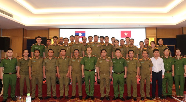 Nâng cao năng lực cho lực lượng phòng chống tội phạm ma túy Lào - Ảnh 2.