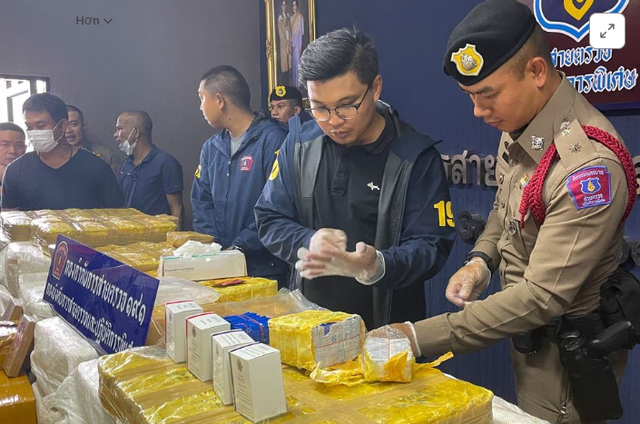 Thái Lan tịch thu lượng ma túy trị giá lớn trong năm nay - Ảnh 1. Thái Lan tịch thu lượng ma túy trị giá lớn trong năm nay - Ảnh 1.