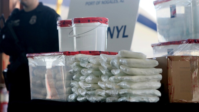 Mexico: Thu giữ 100 tấn tiền chất sản xuất fentanyl- Ảnh 1.