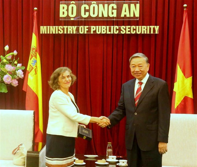 Việt Nam - Tây Ban Nha phối hợp phòng chống tội phạm- Ảnh 1.