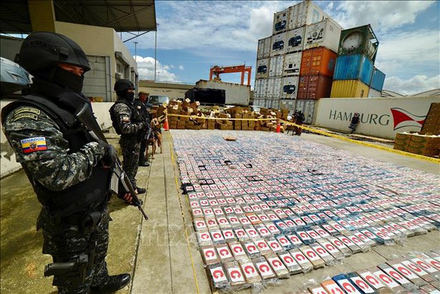 Ecuador ban bố tình trạng khẩn cấp do e ngại các băng đảng ma túy xung đột- Ảnh 1. Ecuador ban bố tình trạng khẩn cấp do e ngại các băng đảng ma túy xung đột- Ảnh 1.
