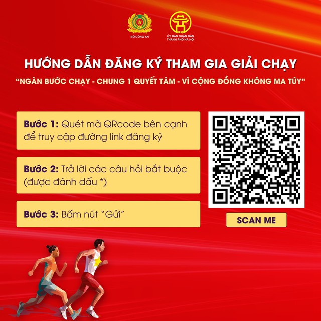 Phát động giải chạy 'Ngàn bước chạy - Chung một quyết tâm - Vì cộng đồng không ma túy'- Ảnh 1.