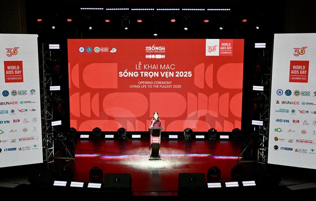 ‘Sống trọn vẹn 2025’: Chung tay đẩy lùi dịch bệnh AIDS- Ảnh 1.