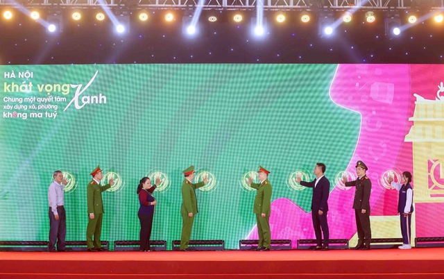 Hà Nội chung một quyết tâm xây dựng xã, phường không ma túy- Ảnh 1.