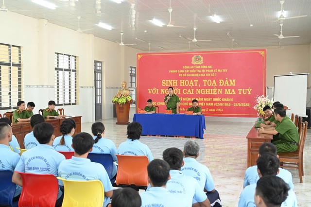 Đồng Nai: Nâng cao đời sống tinh thần, khích lệ học viên cai nghiện tái hoà nhập cộng đồng- Ảnh 2.