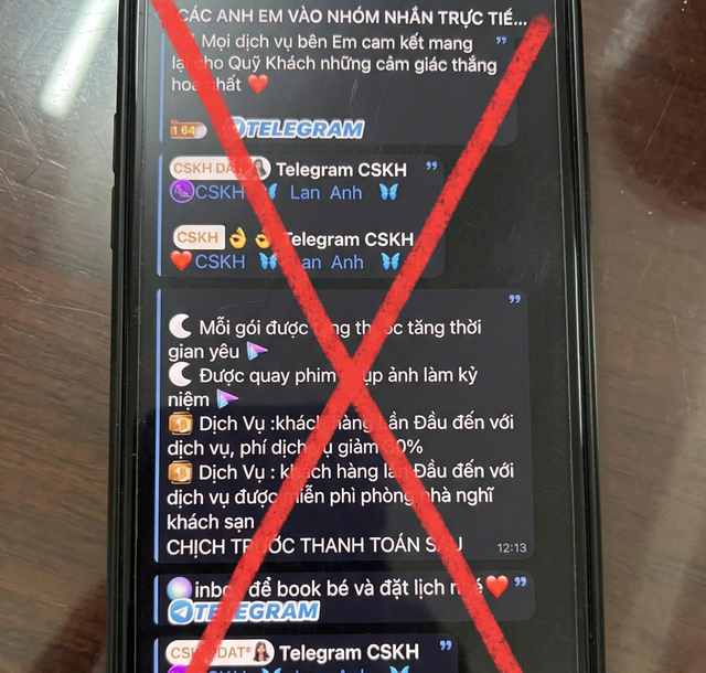 Cảnh báo bẫy lừa đảo núp bóng ‘mua bán dâm online’ nhằm chiếm đoạt tài sản- Ảnh 1. Cảnh báo bẫy lừa đảo núp bóng ‘mua bán dâm online’ nhằm chiếm đoạt tài sản- Ảnh 1.