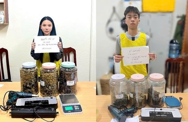 Công an Hà Nội bắt giữ 2 đối tượng mua bán hơn 3,5kg cần sa- Ảnh 1.