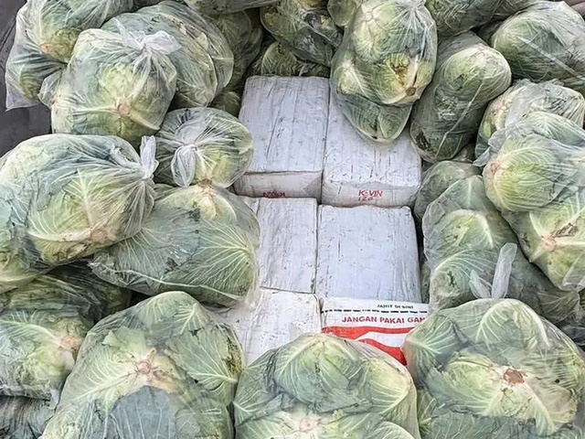 Thái Lan triệt phá vụ vận chuyển 1,6 tấn ma túy đội lốt bắp cải- Ảnh 1.