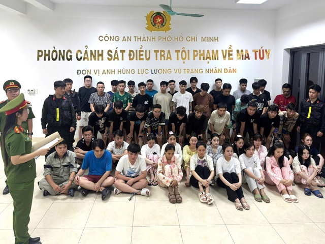 TPHCM triệt phá chuyên án ma túy lớn, khởi tố 50 đối tượng - Ảnh 1.