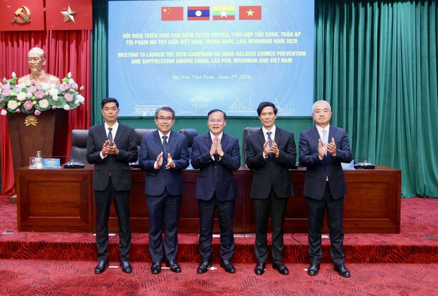 Việt Nam phối hợp với Trung Quốc, Lào, Myanmar mở đợt cao điểm trấn áp tội phạm ma túy- Ảnh 2. Việt Nam phối hợp với Trung Quốc, Lào, Myanmar mở đợt cao điểm trấn áp tội phạm ma túy- Ảnh 2.