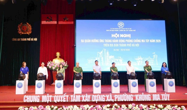 Hà Nội quyết tâm xây dựng xã, phường không ma túy- Ảnh 1. Hà Nội quyết tâm xây dựng xã, phường không ma túy- Ảnh 1.