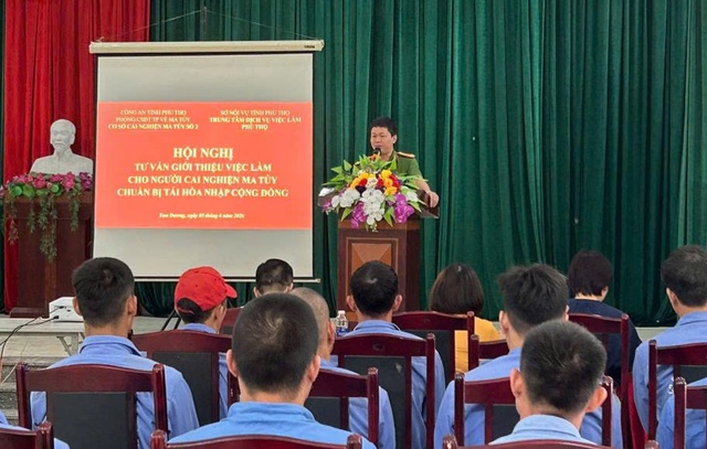 Tư vấn, giới thiệu việc làm cho học viên tại cơ sở cai nghiện ma tuý- Ảnh 1. Tư vấn, giới thiệu việc làm cho học viên tại cơ sở cai nghiện ma tuý- Ảnh 1.