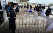 Hải quan Thái Lan bắt vụ ma túy lớn chuẩn bị tuồn vào Lào