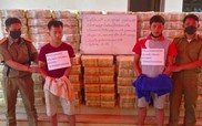 Lào: Bắt giữ 1,44 tấn ma túy trong xe container