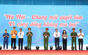 Hà Nội - Chung một quyết tâm vì cộng đồng không ma túy