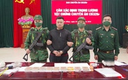 Cao Bằng: Bắt giữ đối tượng vận chuyển ma túy trái phép 9 bánh heroin