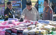 Indonesia thu giữ 2,6 tấn ma túy đá dạng lỏng trên tàu, bắt 10 người Myanmar