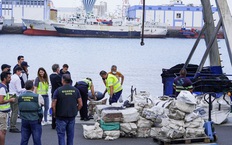 T&#226;y Ban Nha thu giữ gần 3 tấn cocaine giấu trong thuyền đ&#225;nh c&#225;