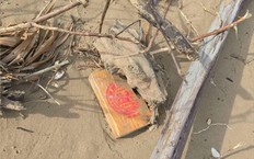 Liên tiếp phát hiện các gói nghi ma túy trôi dạt vào bãi biển