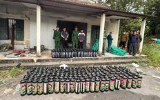 Bắt giữ nh&#243;m đối tượng bu&#244;n b&#225;n, vận chuyển kh&#237; cười với số lượng lớn