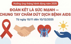 Đo&#224;n kết l&#224; sức mạnh - Chung tay chấm dứt dịch bệnh AIDS