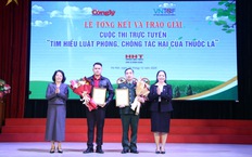 Tổng kết và trao giải cuộc thi trực tuyến ‘Tìm hiểu Luật Phòng, chống tác hại của thuốc lá’