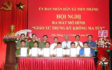 Hà Nam: Ra mắt mô hình 'Giáo xứ không ma túy'